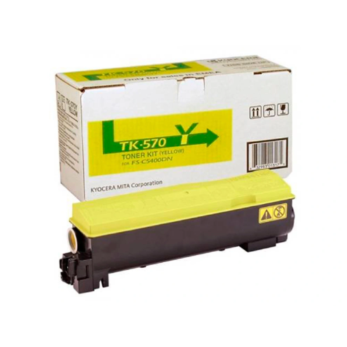 Kyocera Toner Laser TK570Y para FS-5400 Amarillo 3