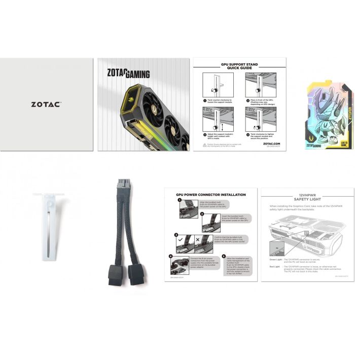 Zotac RTX 5070 12GB GDDR7 Tarjeta Gráfica Blanca 5