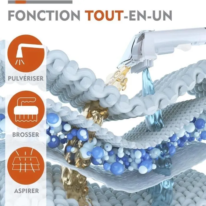 Eziclean Limpiador extractor de inyectores W2 Spot Remover - Multisuperficie - 850W - 1,4L - 5m 2