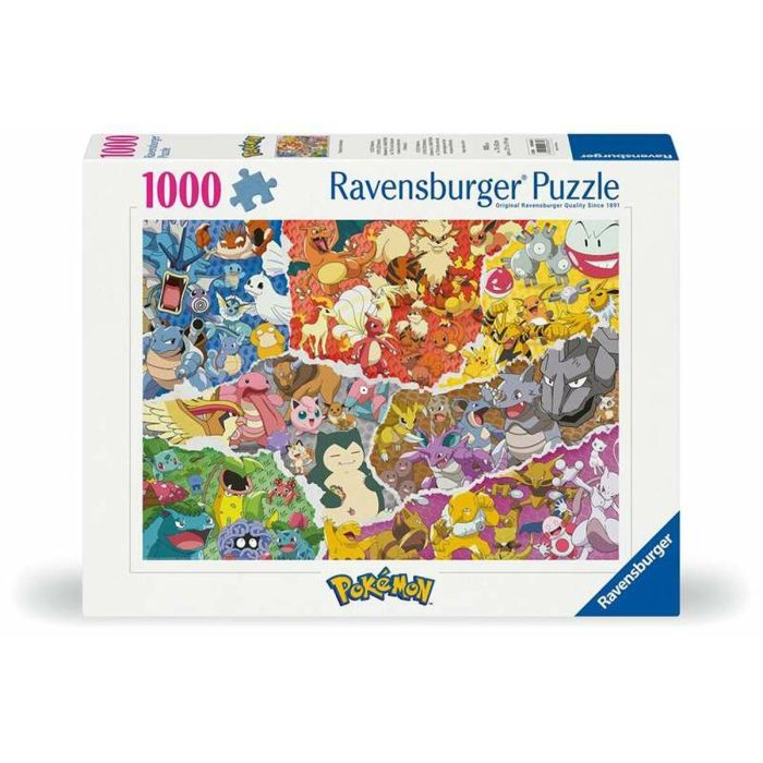 Ravensburger Puzzle Pokémon 1000 Piezas | Rompecabezas de Colección para Adultos y Adolescentes | Juguete Educativo | +14 Años 0 Ravensburger Puzzle Pokémon 1000 Piezas | Rompecabezas de Colección para Adultos y Adolescentes | Juguete Educativo | +14 Años 0