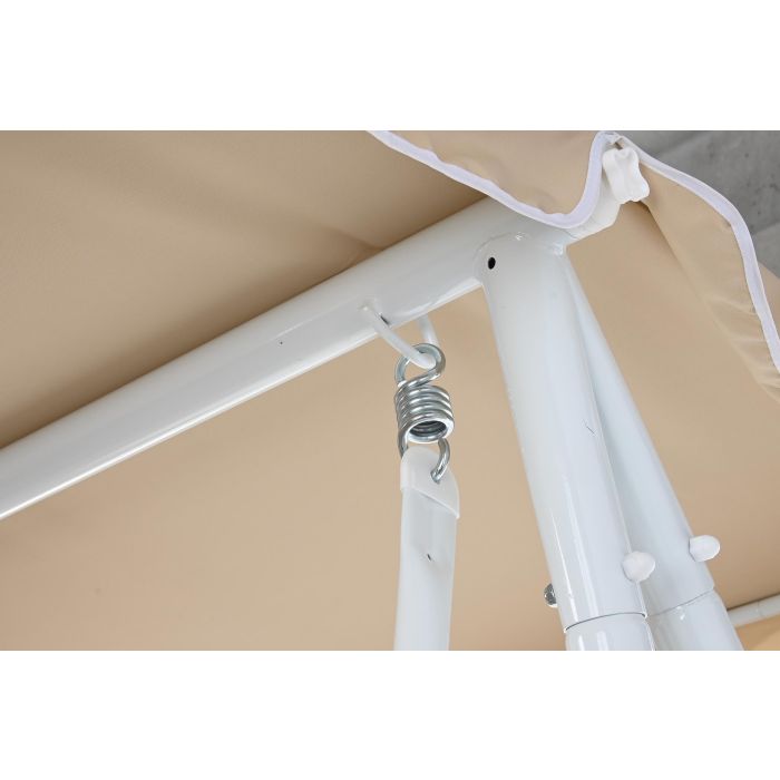 Banco Terraza Y Jardin DKD Home Decor Beige Blanco 120 x 167 x 210 cm 6 Banco Terraza Y Jardin DKD Home Decor Beige Blanco 120 x 167 x 210 cm 6