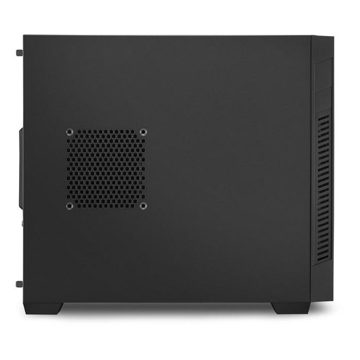 Sharkoon S1000 Caja PC Compacta Micro-ATX con Túnel Inferior para Fuente/Discos y Flujo de Aire Optimizado - Negro 3