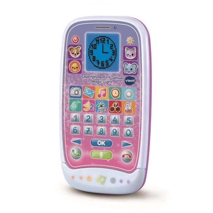 Vtech VT80529255 Smartphone P'tit Genius Magic Rosa Claro 0 Vtech VT80529255 Smartphone P'tit Genius Magic Rosa Claro 0