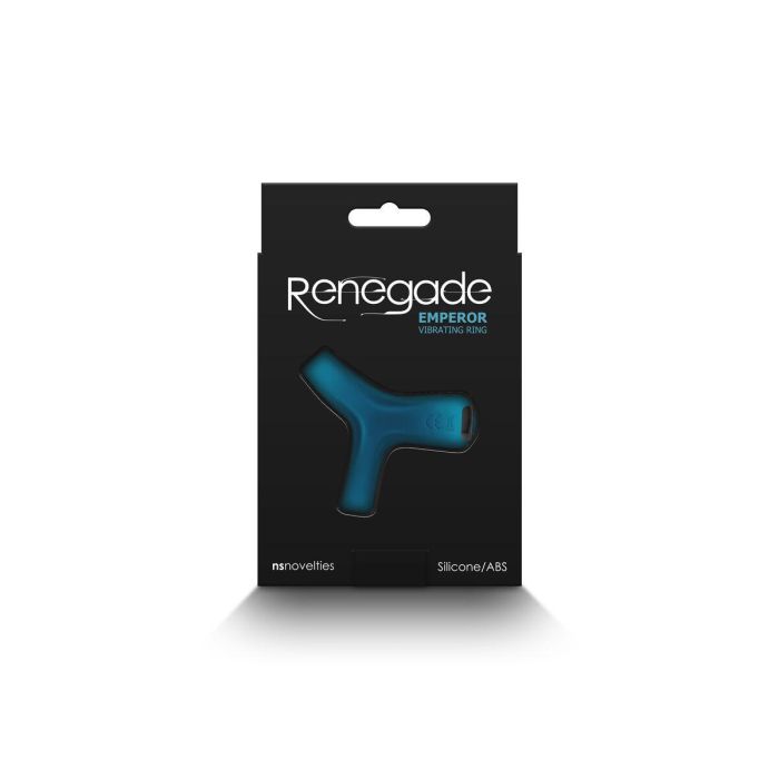 Anillo para el Pene NS Novelties Renegade Azul 4 Anillo para el Pene NS Novelties Renegade Azul 4