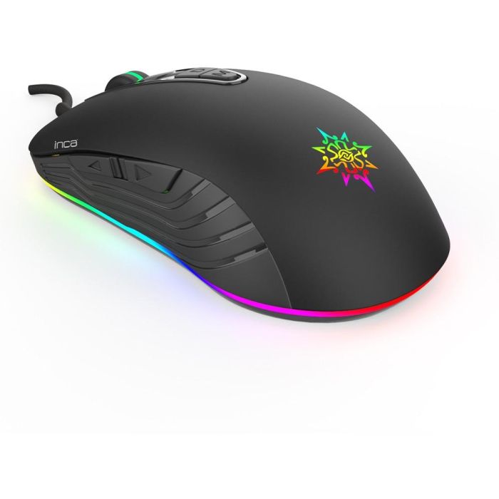 INCA Gaming Maus IMG-348 3200 DPI. RGB. 7 Tasten. USB. SW retail 1 INCA Gaming Maus IMG-348 3200 DPI. RGB. 7 Tasten. USB. SW retail 1