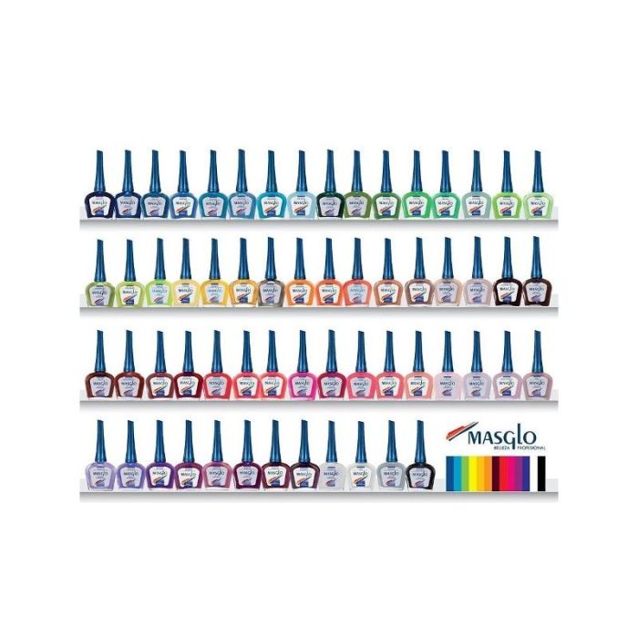 Esmalte de Uñas Intrigante Masglo 13,5ml - Alta Protección, Dureza y Brillo Esmalte de Uñas Intrigante Masglo 13,5ml - Alta Protección, Dureza y Brillo