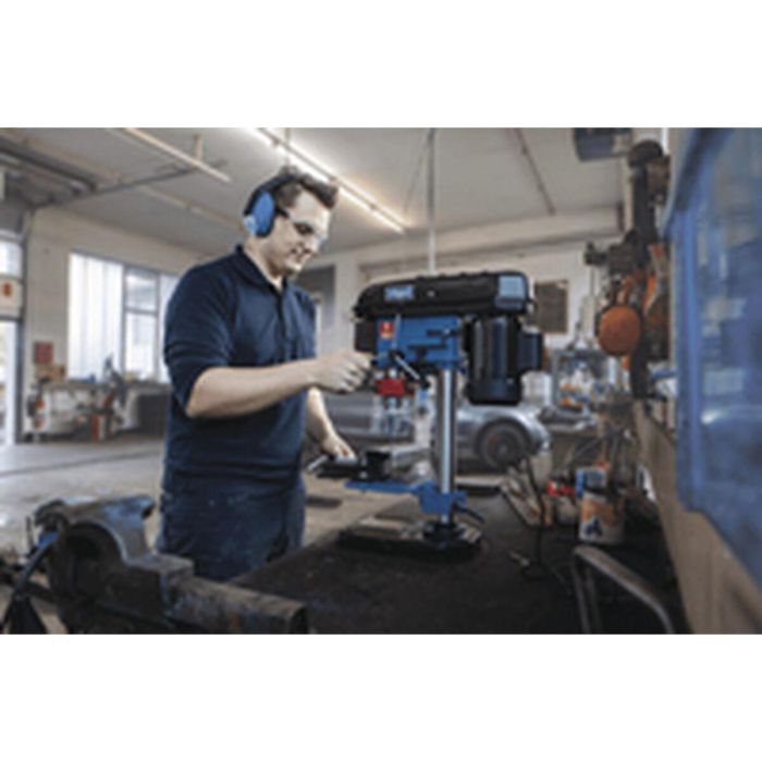 Scheppach Taladro de Columna DP16VLS 500W 16 mm con Láser Cruzado y Tornillo Incluido 8