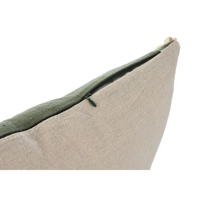 Cojin Boho DKD Home Decor Verde 15 x 45 x 45 cm 1