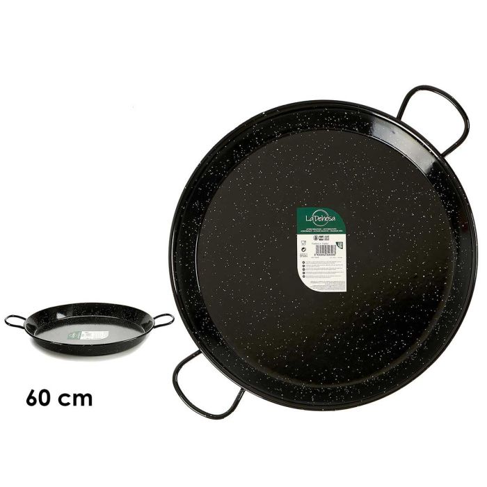 Paellera Esmaltada 60 Cm 20 Raciones La Dehesa (4 Unidades) Paellera Esmaltada 60 Cm 20 Raciones La Dehesa (4 Unidades)
