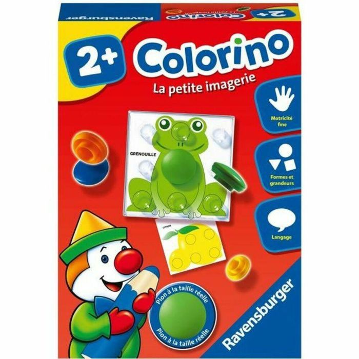 Ravensburger 207978 Colorino Juego Educativo para Niños con Peones de Colores para Aprender Colores, Palabras, Animales y Objetos 0 Ravensburger 207978 Colorino Juego Educativo para Niños con Peones de Colores para Aprender Colores, Palabras, Animales y Objetos 0