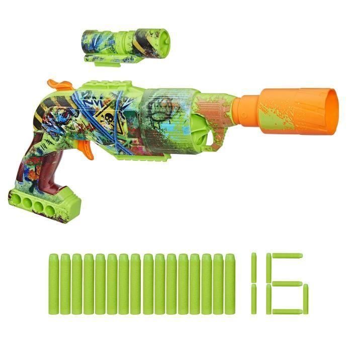 Taladro zombi Nerf, lanzador de dardos, cilindro giratorio, a partir de 8 años 5 Taladro zombi Nerf, lanzador de dardos, cilindro giratorio, a partir de 8 años 5