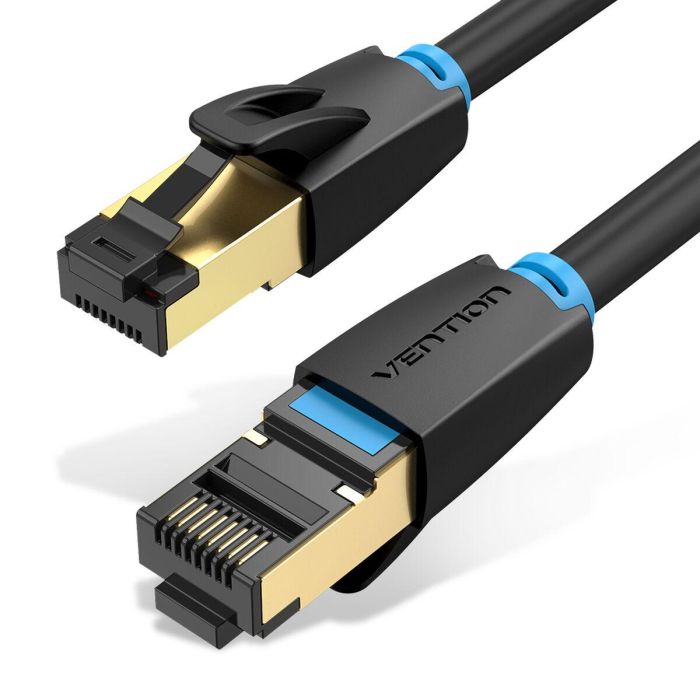 Cable de Red Rígido UTP Categoría 6 Vention IKABN Negro 15 m 1