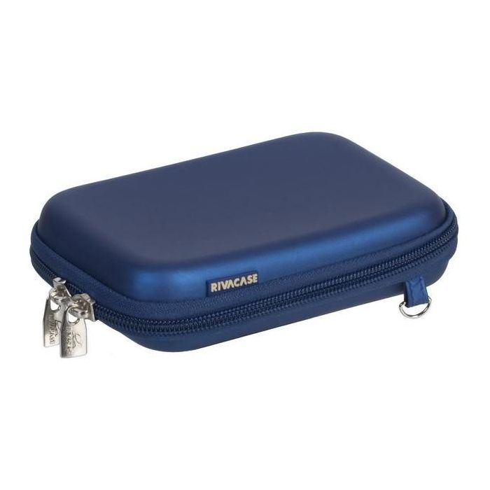 Riva Festplattentasche Davos 2,5"HDD Harts. h.blau 9101 1