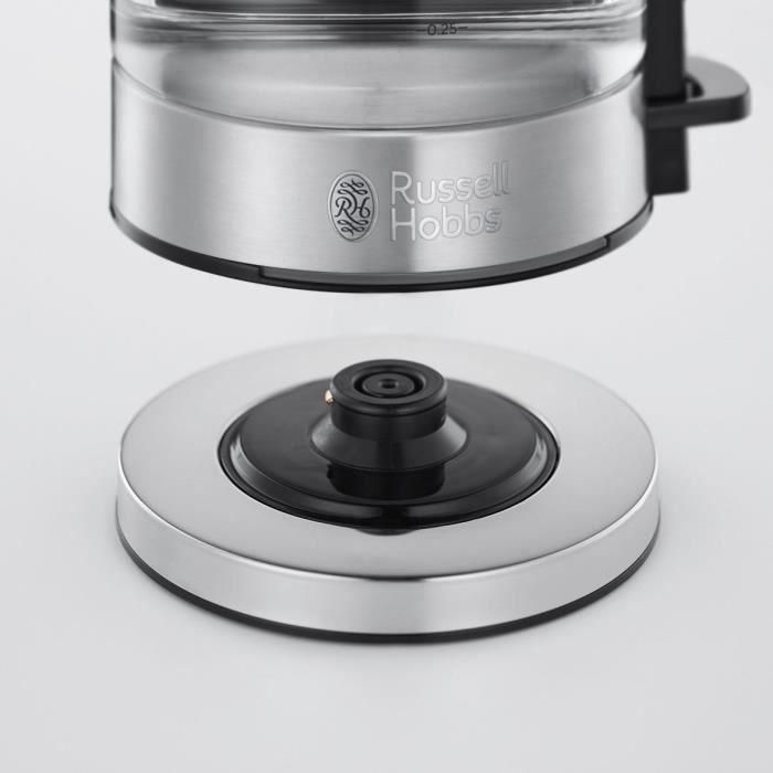 RUSSEL HOBBS 24191-70 - Hervidor de vidrio compacto para el hogar 0.8L - 2200 W 2 RUSSEL HOBBS 24191-70 - Hervidor de vidrio compacto para el hogar 0.8L - 2200 W 2
