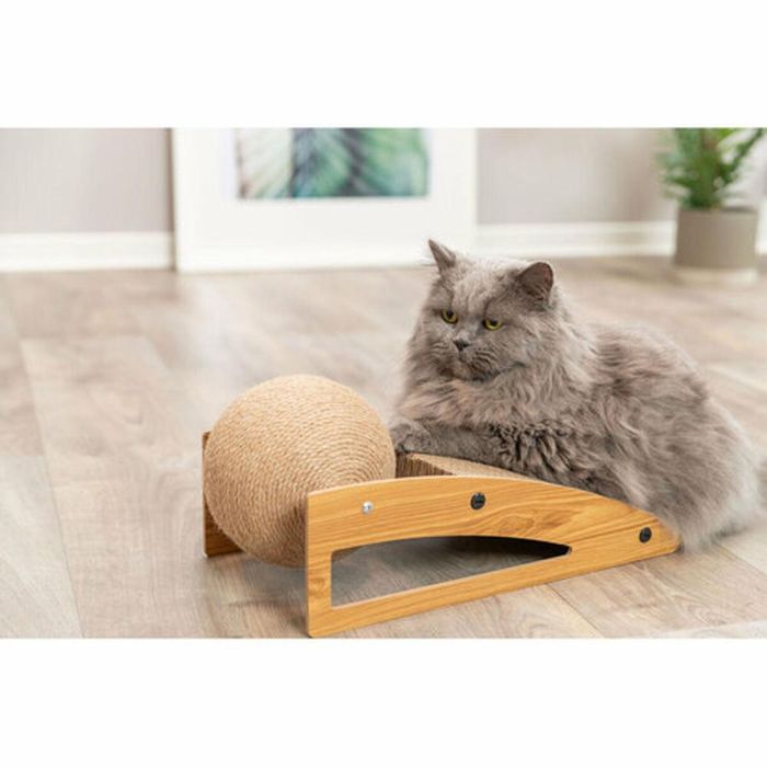 Rascador para Gatos Trixie Yute Madera Cartón 40 × 17 × 20 cm 5 Rascador para Gatos Trixie Yute Madera Cartón 40 × 17 × 20 cm 5