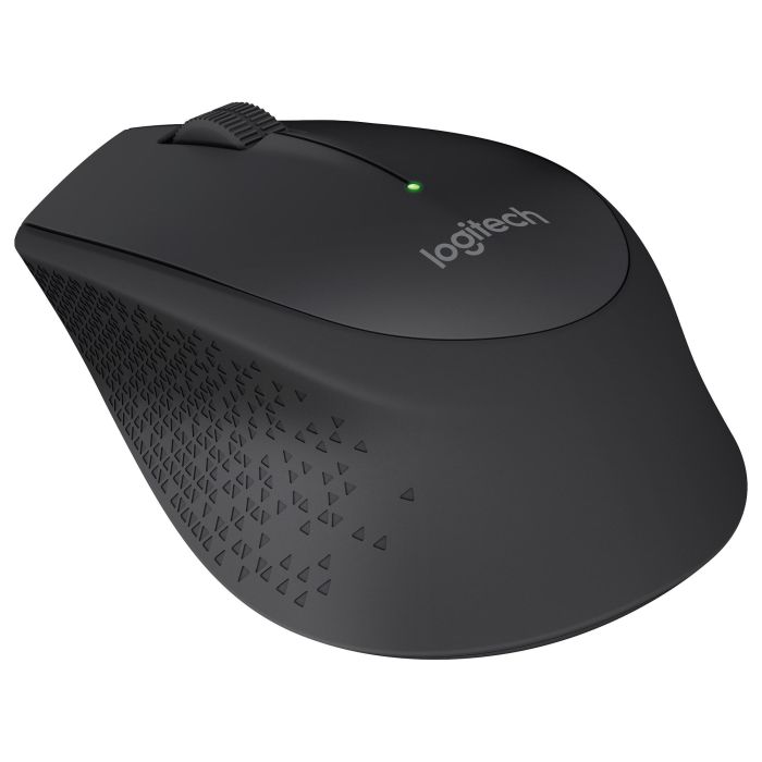 Logitech Wireless Mouse M280 Ratón Inalámbrico RF, Pila Alcalina, Negro