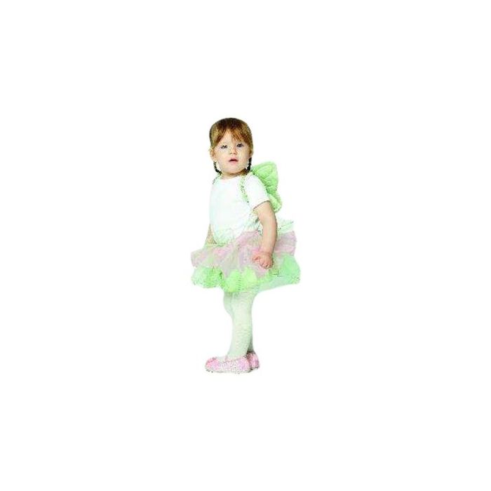 Disney Disfraz de Campanilla para Bebé, Talla 1-2 años, Color Verde 0 Disney Disfraz de Campanilla para Bebé, Talla 1-2 años, Color Verde 0