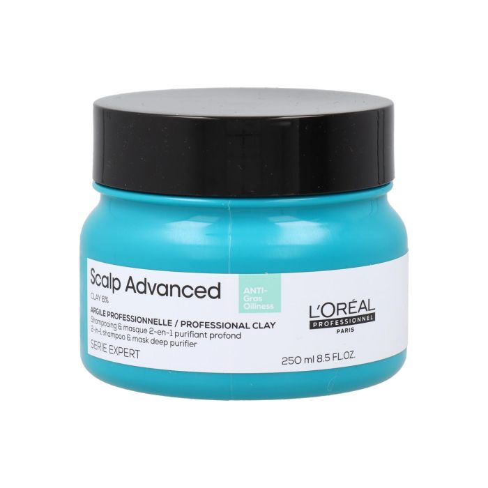 Loreal Expert Scalp Advanced 2 In 1 Arcilla Champú y Mascarilla 250 ml Loreal Expert Scalp Advanced 2 In 1 Arcilla Champú y Mascarilla 250 ml
