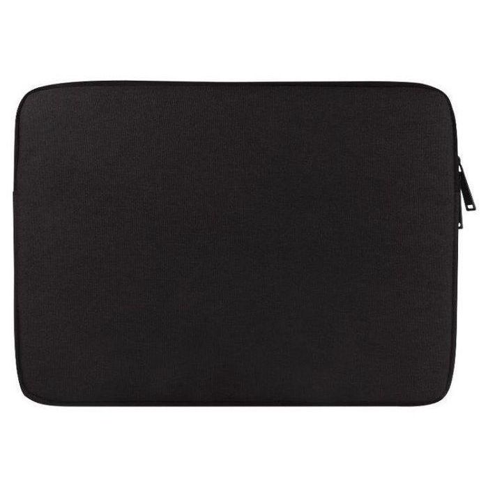 eSTUFF Funda de neopreno para laptops de 13"/14" - Protección negra con forro de felpa para estudio, negocios y viajes