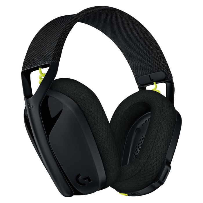 Logitech G435 Auriculares Gaming Inalámbricos Bluetooth/LIGHTSPEED con Micrófono, Dolby Atmos, Certificado Discord, para PC y Consolas, Negro