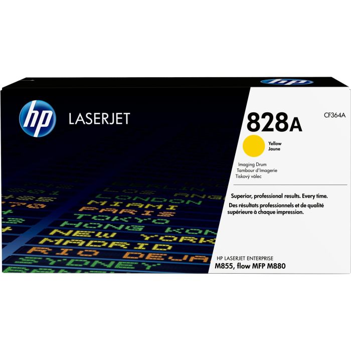 HP Tambor de imágenes LaserJet 828A Amarillo para Impresoras HP LaserJet Enterprise M855, M880, M775