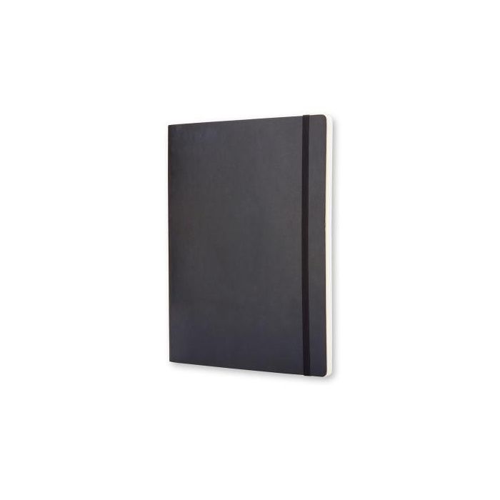 Cuaderno Moleskine Clasico Tapa Blanda 19X25 192H 70Gr. Lisa Con Goma Negra 5
