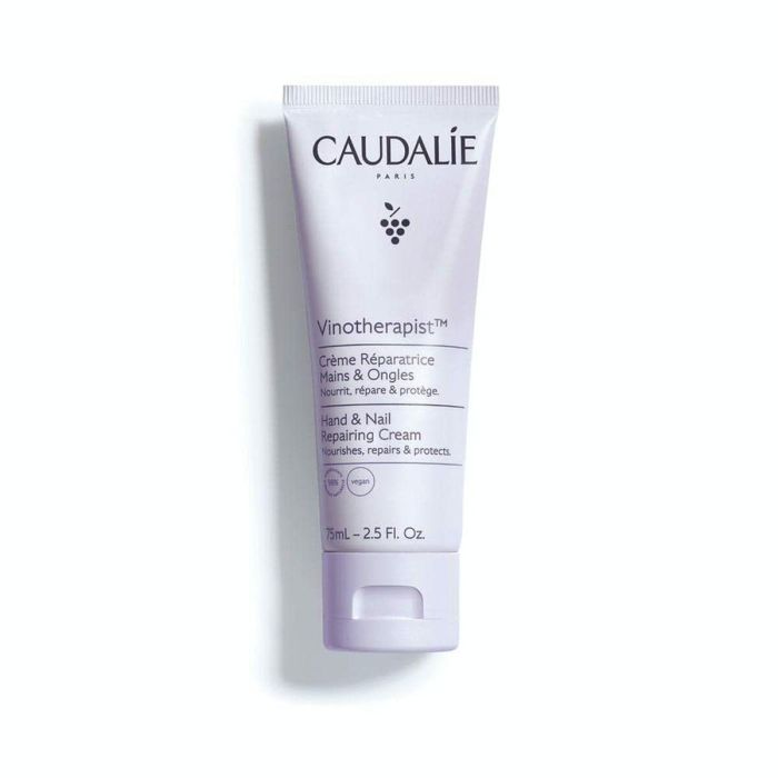 Caudalie 061/136 Vinotherapist Crema Reparadora Nutritiva para Manos y Uñas - Protege, Suaviza Piel Seca y Fortalece Cutículas 75 ml Caudalie 061/136 Vinotherapist Crema Reparadora Nutritiva para Manos y Uñas - Protege, Suaviza Piel Seca y Fortalece Cutículas 75 ml