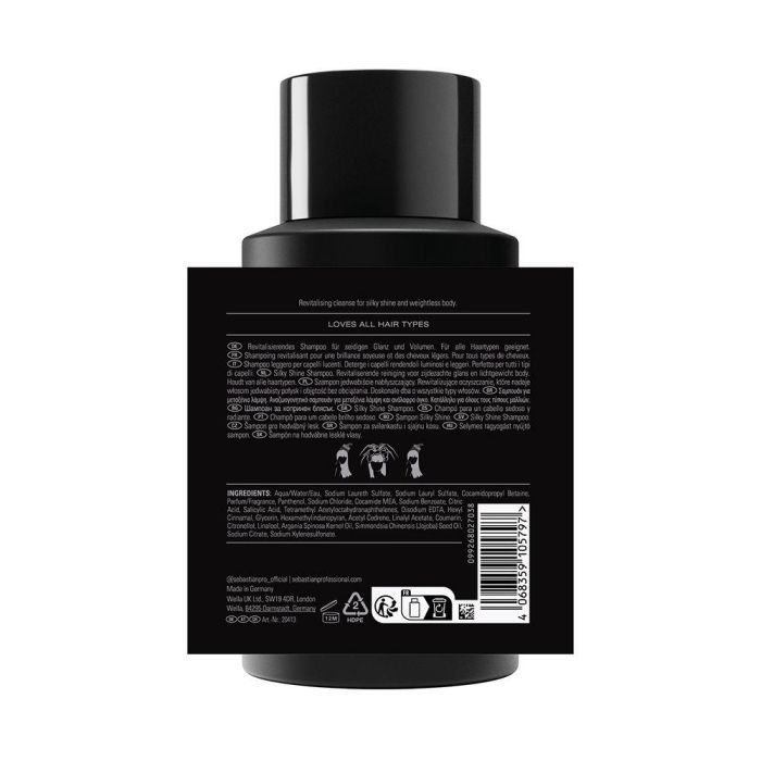 Sebastian Professionals Dark Oil Champú Revitalizante Profesional para Cabello Sedoso y Brillante 1000 ml Sebastian Professionals Dark Oil Champú Revitalizante Profesional para Cabello Sedoso y Brillante 1000 ml