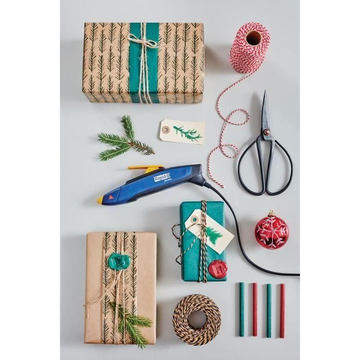 Rapid Pistola termofusible EG Pen con soporte, calentamiento rápido 60s, para barras de 7mm, ideal manualidades 2