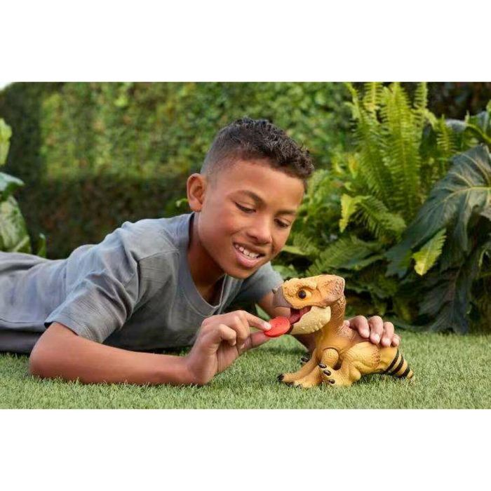 Jurassic World Figura de Aquilops para domesticar Dinosaurio interactivo JGC01 9