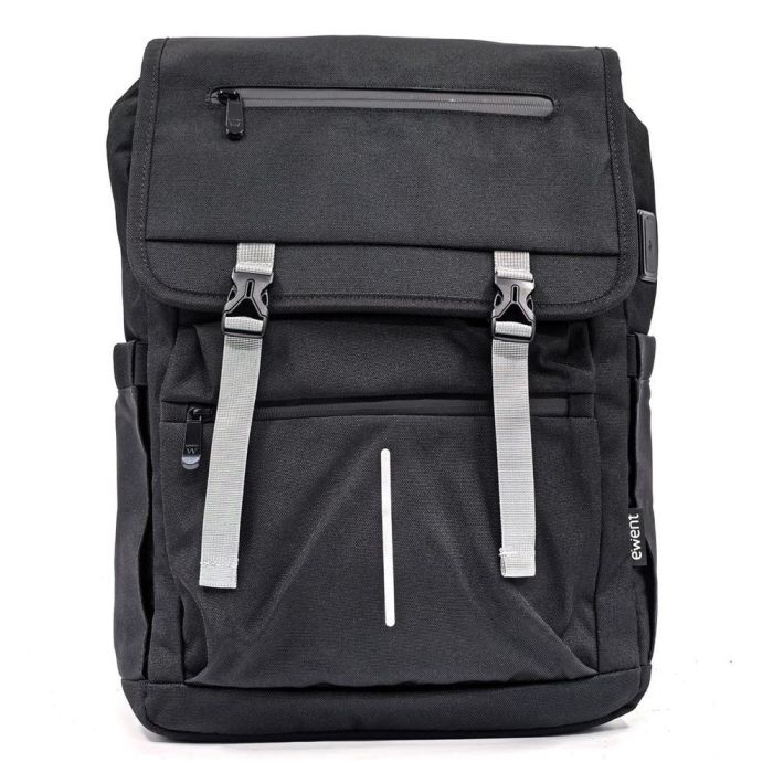 Ewent EW2537 Mochila Unisex Vintage para Portátil 16.1 pulgadas, Impermeable 27L rPET Antirrobo Ewent EW2537 Mochila Unisex Vintage para Portátil 16.1 pulgadas, Impermeable 27L rPET Antirrobo