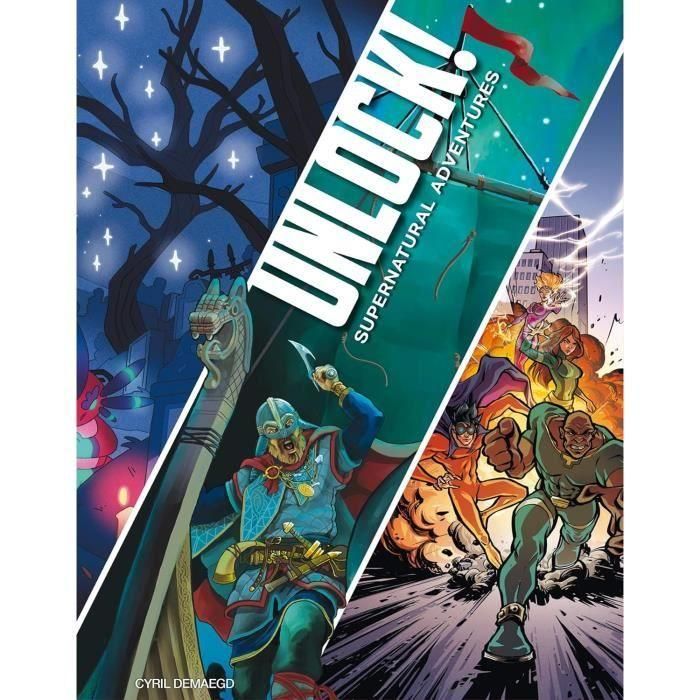 Asmodee ACD1726503803852 ¡Desbloquea! Aventuras arriesgadas 1