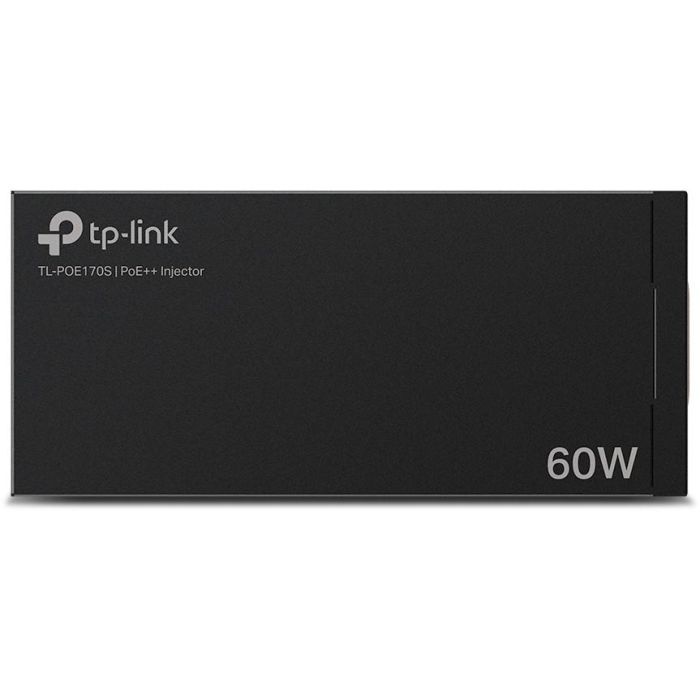 Tp-link Inyector PoE++ TL-POE170S, 60W, 2 Puertos Gigabit, IEEE802.3af/at/bt, Montaje en Pared/ Escritorio 1