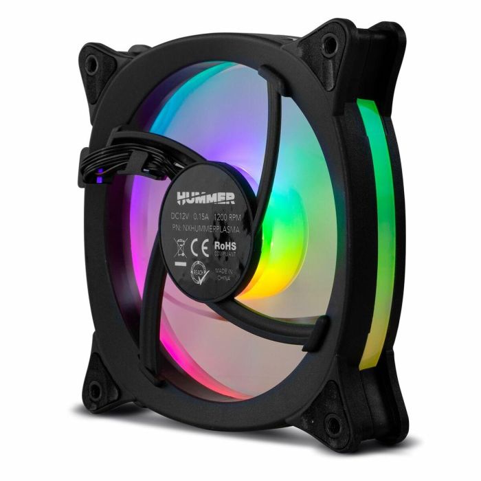 Ventilador de Caja Nox-Xtreme NXHUMMERVFAN Ø 12 cm 3 Ventilador de Caja Nox-Xtreme NXHUMMERVFAN Ø 12 cm 3