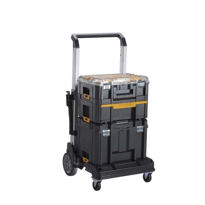 Stanley AUC3253561723636 Carrito de Transporte TSTAK Fatmax 4 Ruedas - Carga Máxima 100 kg - Aluminio 8
