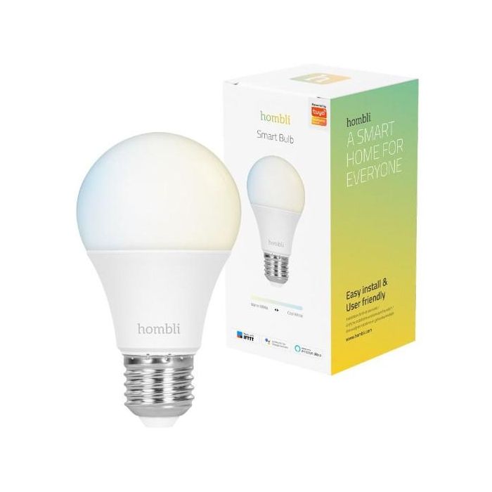 Hombli smarte Glühbirne. 9W. E27. CCT. 1+1 Promo Pack 2 Hombli smarte Glühbirne. 9W. E27. CCT. 1+1 Promo Pack 2