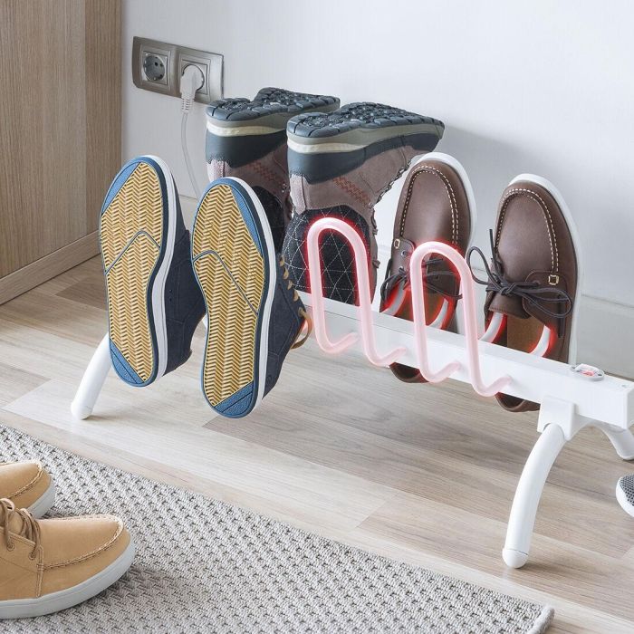 Tendedero Secador de Calzado Eléctrico InnovaGoods 80 W 4 pares 0 Tendedero Secador de Calzado Eléctrico InnovaGoods 80 W 4 pares 0