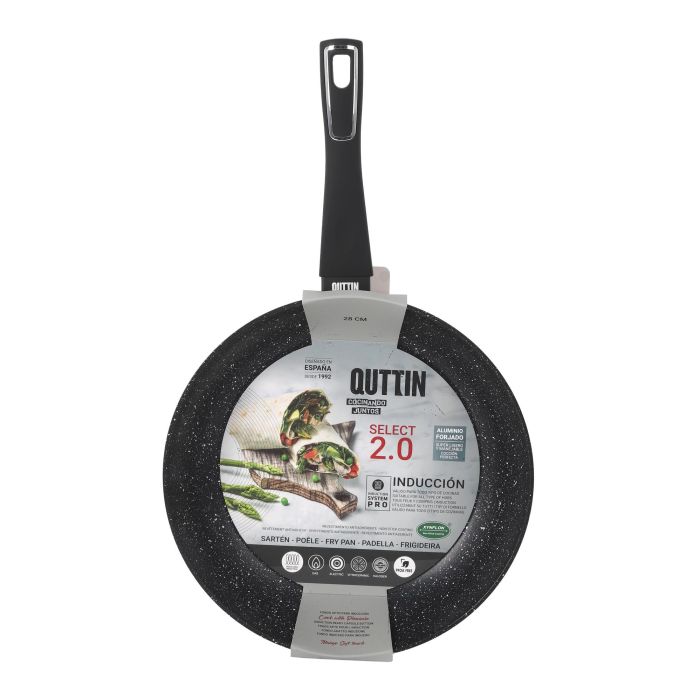 Quttin Sarten 28 cm Soft Titanium Induction Select 2.0 (6 Unidades) 1