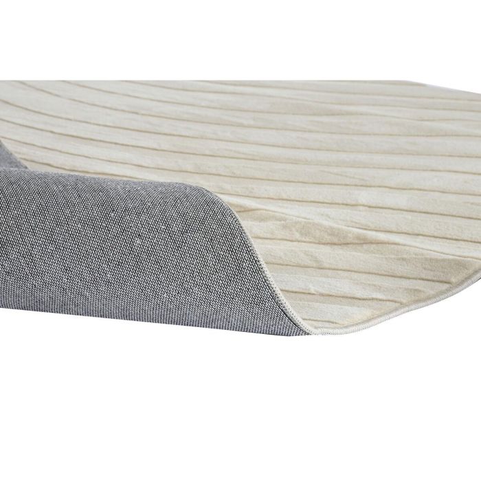 DKD Home Decor Alfombra Urban Poliester carpets 2c25 Poliéster Beige 230 x 160 cm Antideslizante 1