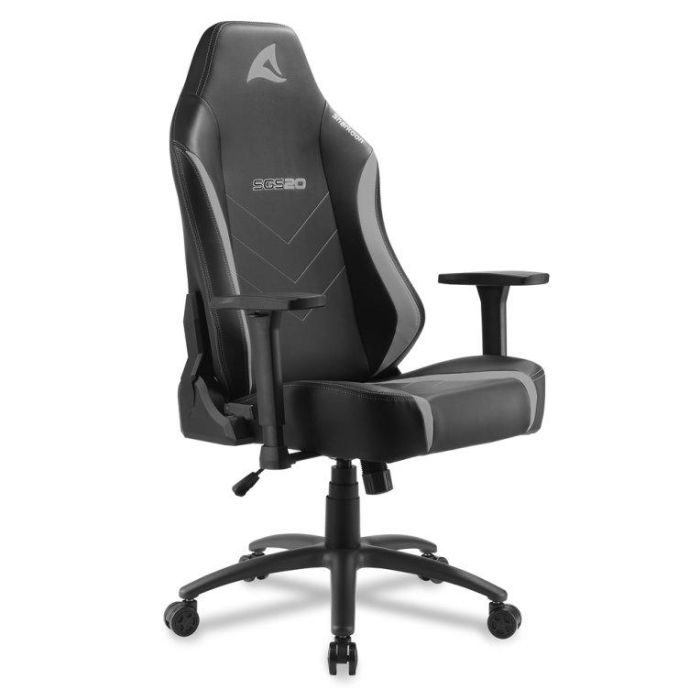 SHARKOON SKILLER SGS20 Silla Gaming Asiento y Respaldo Acolchado Soporte Lumbar y Cervical