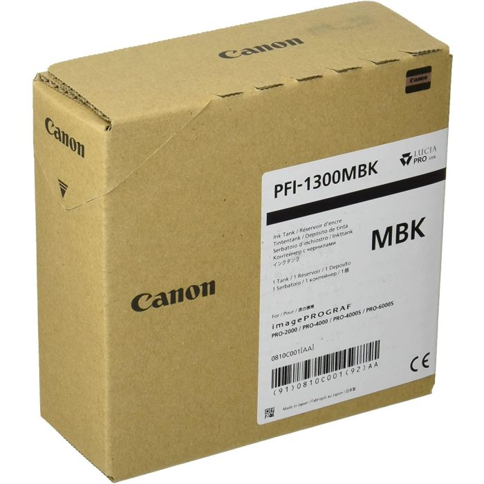 Canon iPF PRO2000/4000/4000S/6000S Cartucho Negro Mate PFI-1300 2