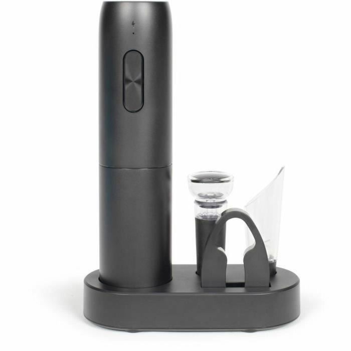Livoo GS159 Set de vino eléctrico recargable Universal, 5 accesorios, funciona por presión, abre hasta 30 botellas. 0 Livoo GS159 Set de vino eléctrico recargable Universal, 5 accesorios, funciona por presión, abre hasta 30 botellas. 0