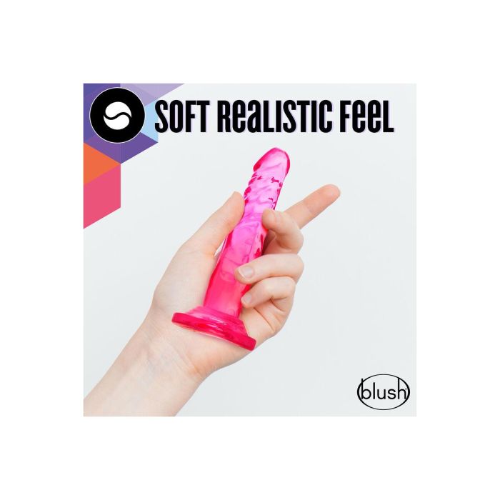 Dildo Blush Naturally Yours Rosa 6 Dildo Blush Naturally Yours Rosa 6