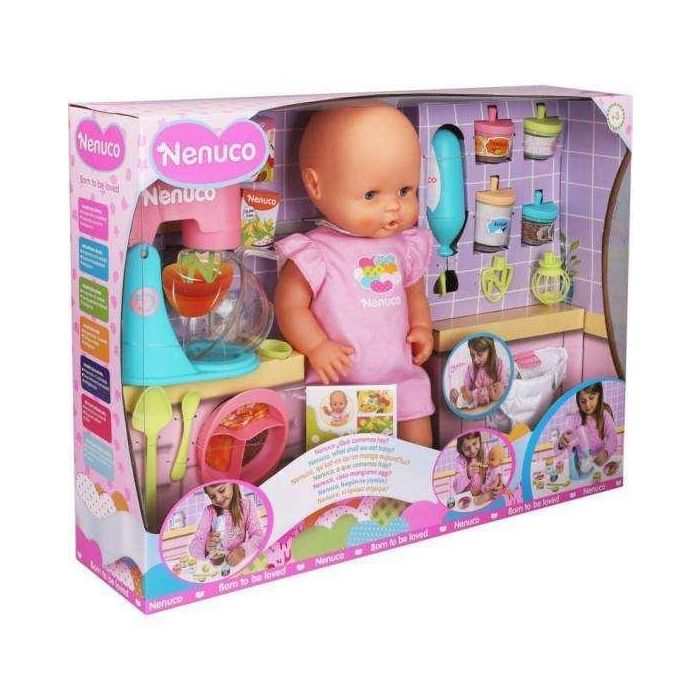 Muñeco nenuco ¿qué comemos hoy? con batidora normal y de reposteria y muchos accesorios 42 cm 5 Muñeco nenuco ¿qué comemos hoy? con batidora normal y de reposteria y muchos accesorios 42 cm 5