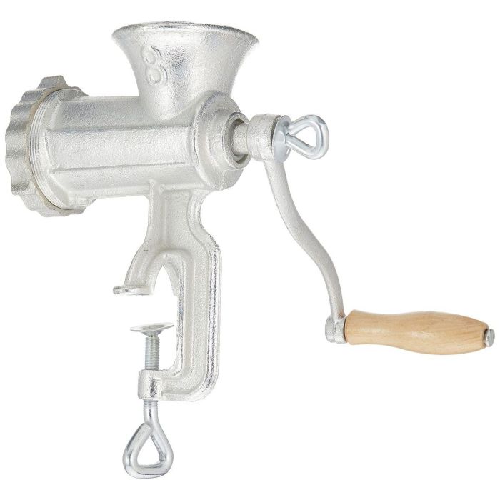 Baumalu 450076 Picadora manual de hierro fundido N.º 8 con accesorios para repostería