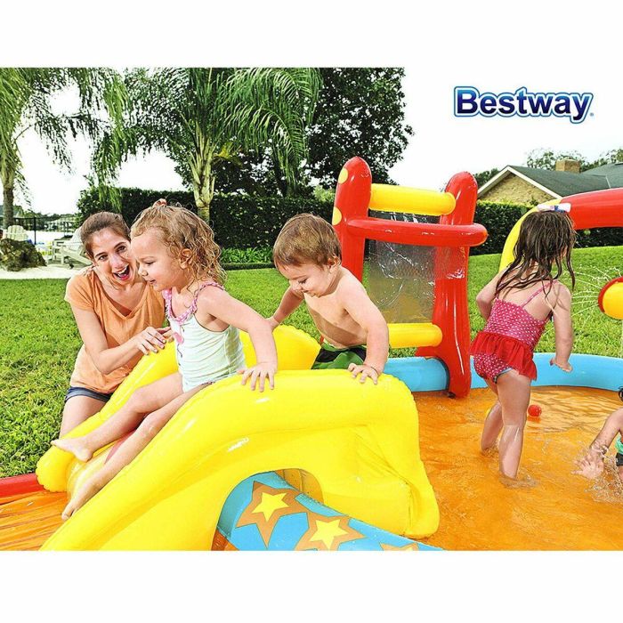 Bestway Piscina Hinchable Parque de Juegos Bolos 435x213x117 cm +2 Años Jardin 53068