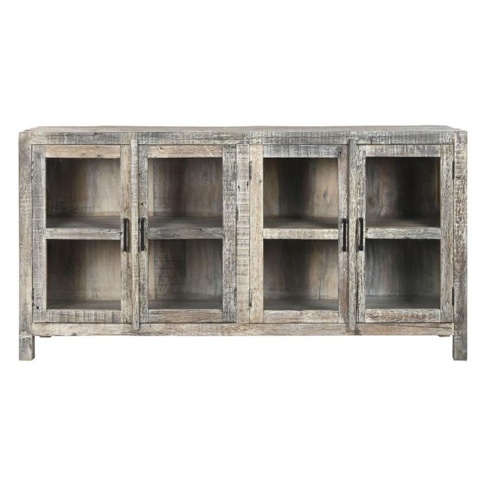 Aparador Home ESPRIT Blanco Marrón Madera Reciclada 170 x 40 x 90 cm 2 Aparador Home ESPRIT Blanco Marrón Madera Reciclada 170 x 40 x 90 cm 2