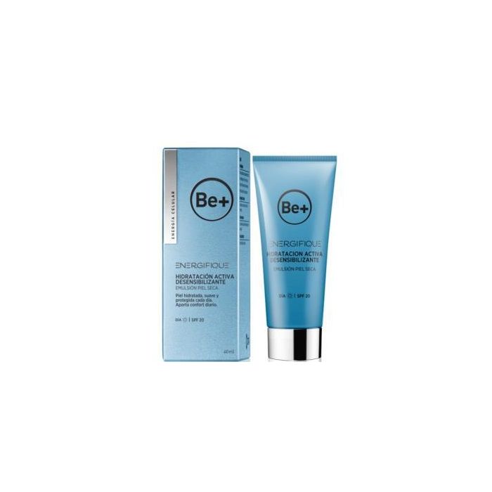 Be+ Hidratante Activa Piel Seca FPS 20 Emulsión Descongestiva 40ml