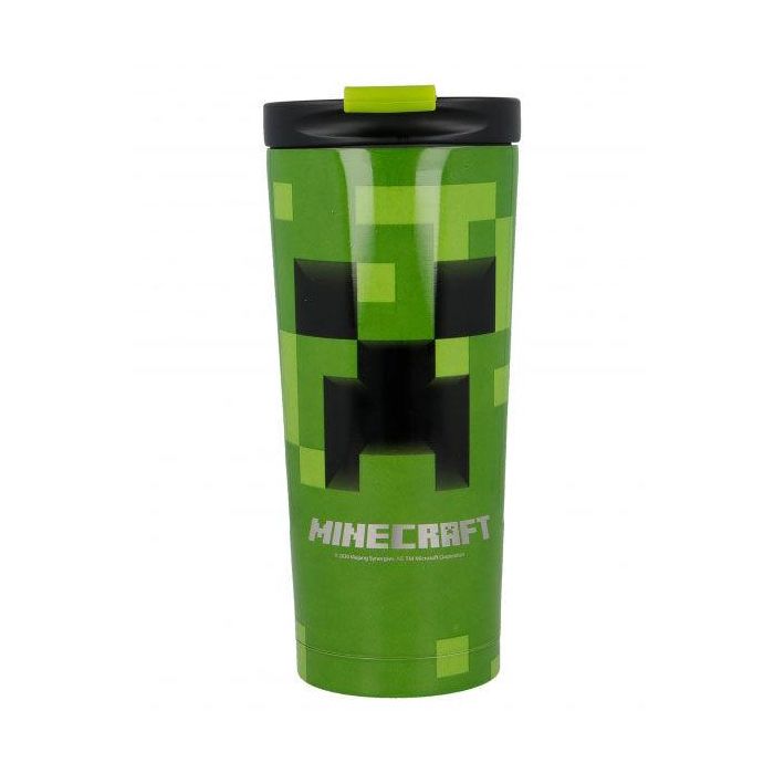 Vaso termo acero inoxidable Minecraft 425ml 1 Vaso termo acero inoxidable Minecraft 425ml 1