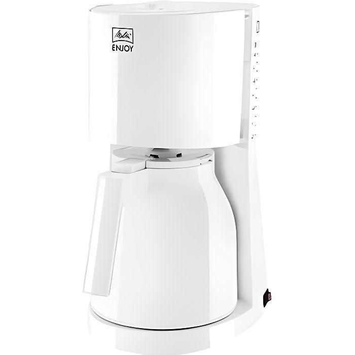 MELITTA 1017-05 Cafetera de filtro con jarra aislada Enjoy II Therm - Blanco MELITTA 1017-05 Cafetera de filtro con jarra aislada Enjoy II Therm - Blanco